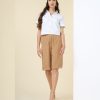 Cropped military shirt Exenne W633-E1383