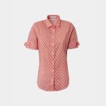 Print muslin shirt Exenne W630-E1367