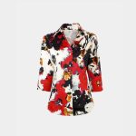 Poplin stretch shirt Exenne W070