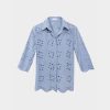 Broderie anglaise shirt Exenne W070p -E1372