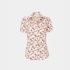 Linen floral shirt Exenne W078P 30