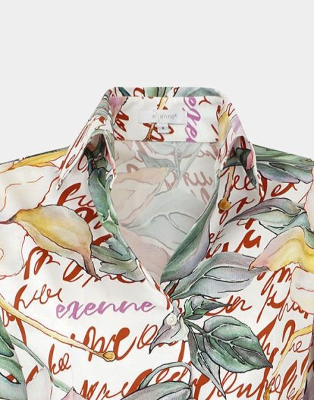 Poplin stretch shirt Exenne W070