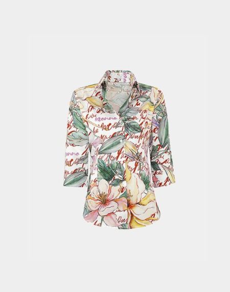 Poplin stretch shirt Exenne W070