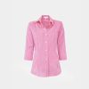 Striped poplin shirt Exenne W070 17