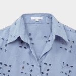 Broderie anglaise shirt Exenne W070p  E1372
