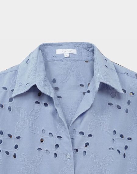 Broderie anglaise shirt Exenne W070p  E1372
