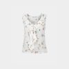 Linen floral blouse Exenne W650