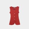 Linen waistcoat Exenne W641-E1387