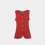 Linen waistcoat Exenne W641-E1387